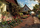 In The Garden by Peder Mork Monsted